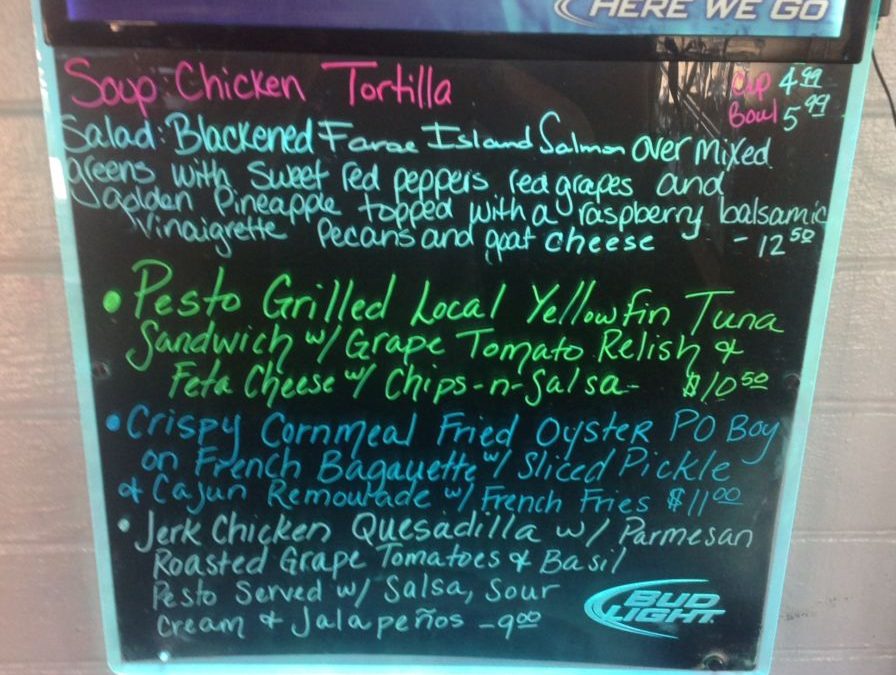 Lunch Specials 2/25/17