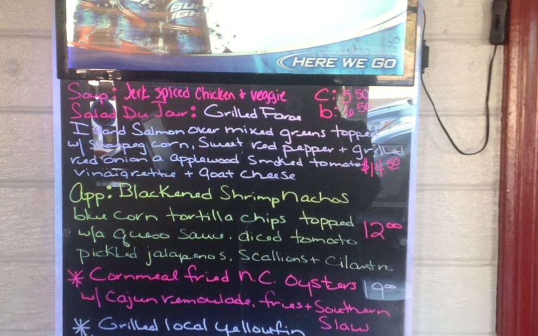 Dinner Specials 3-8-17