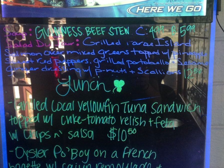 Lunch Specials 3-12-17