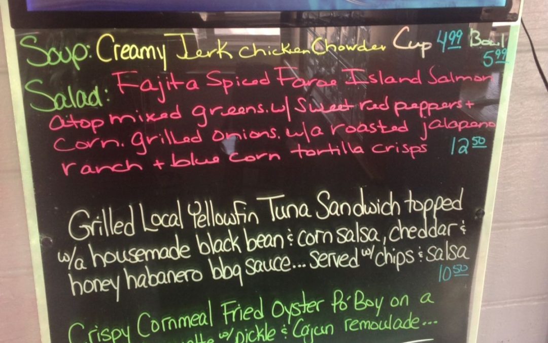 Lunch Specials 3/28/17