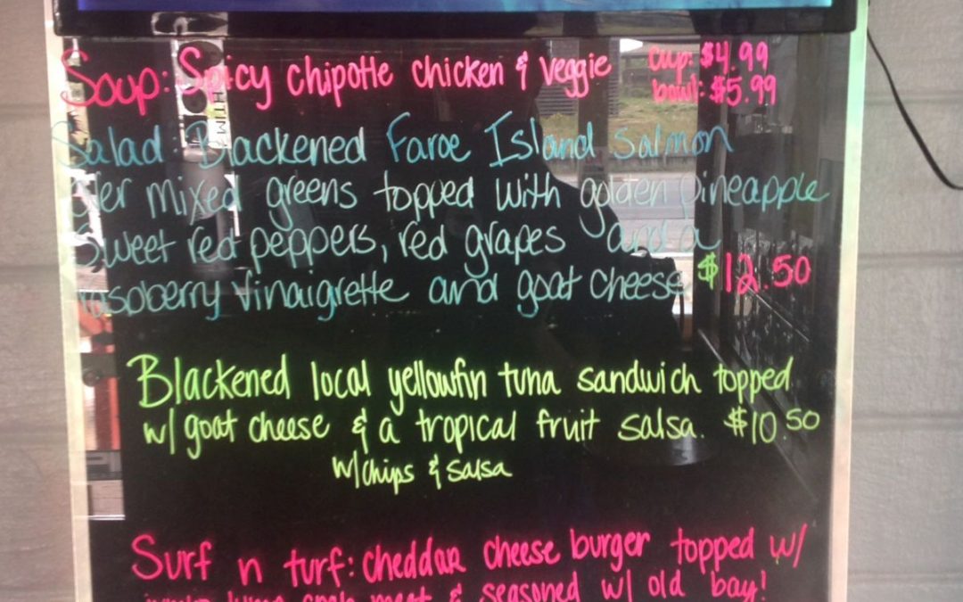 Lunch Specials 4/24/17