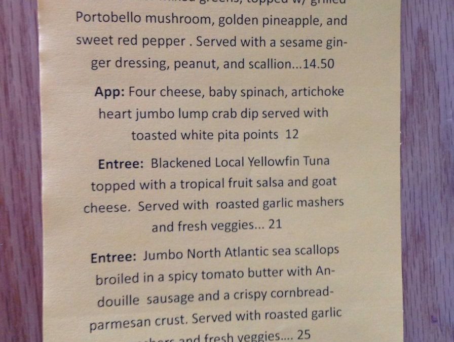 Dinner 7-22-17