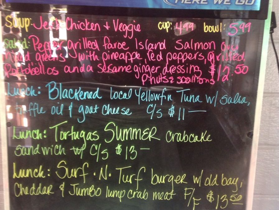 Lunch Specials 8/17/2017