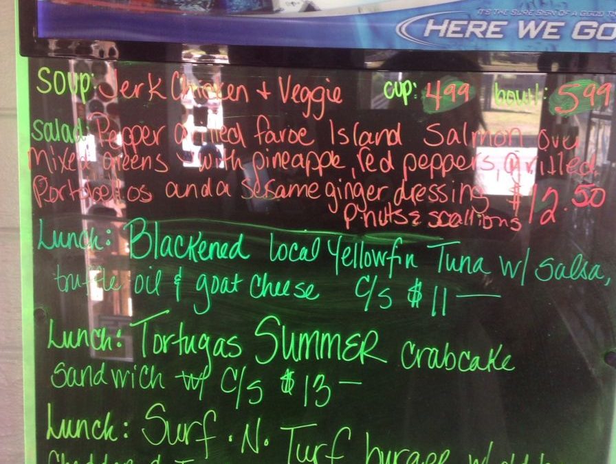 Lunch Specials 8/17/2017