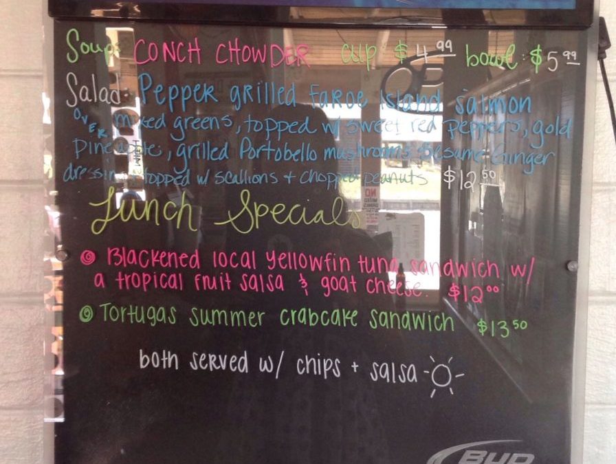 Lunch Specials 7-2-18
