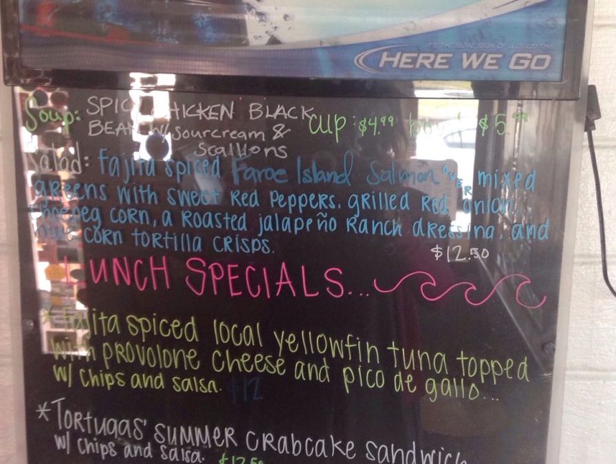Lunch Specials 7/20/2018