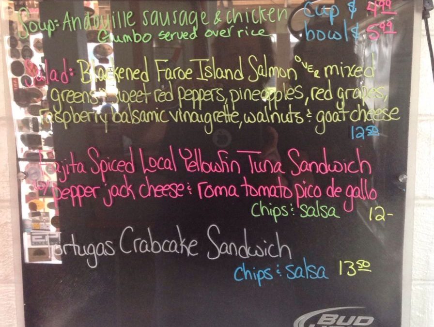 Lunch Specials 8/14/18