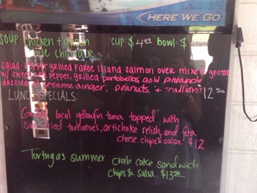 Lunch Specials 8/5/2018