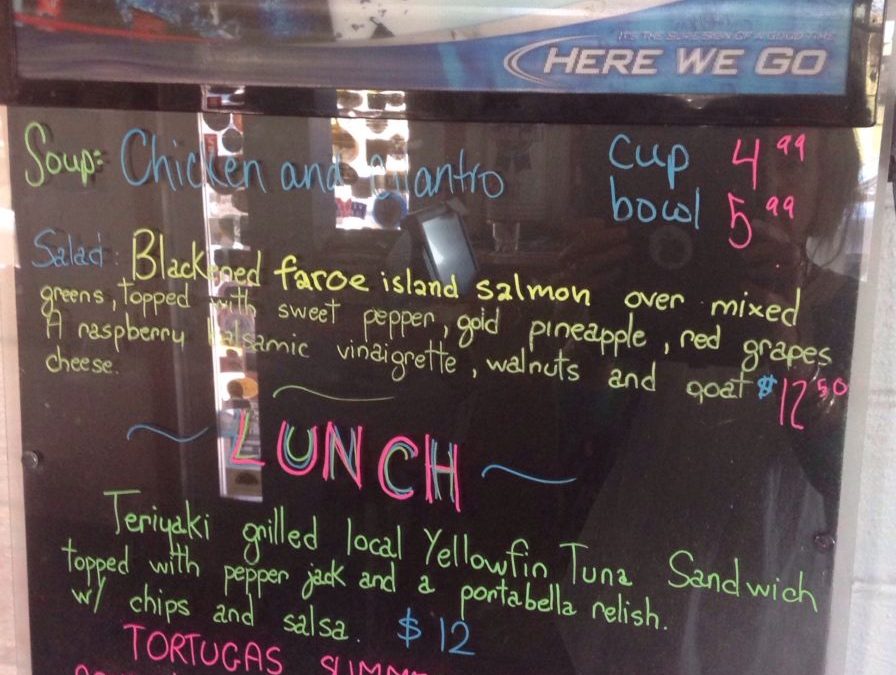 Lunch Specials 9/4/2018