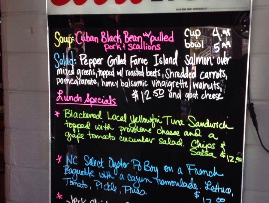 Lunch 1-5