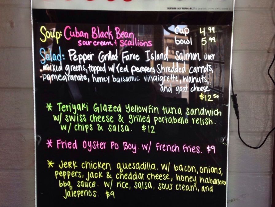 Lunch Specials 1-6-19