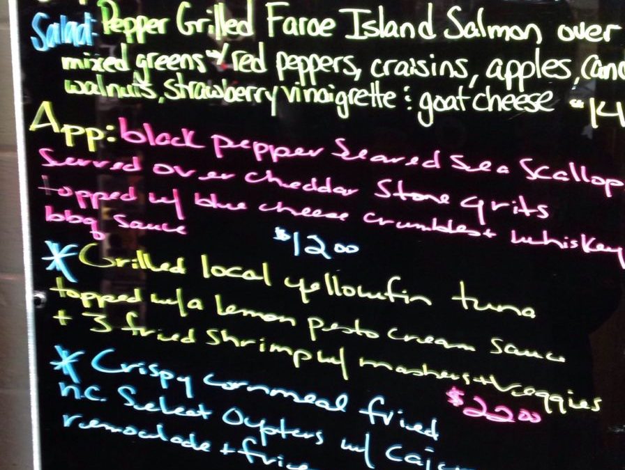 Dinner Specials 2/17/2019