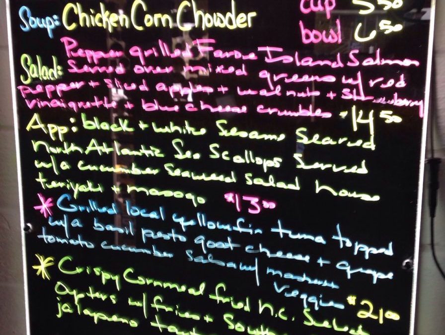 Dinner Specials 3/31/2019