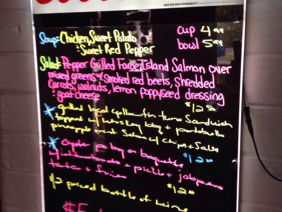 Lunch Specials 3/21/2019