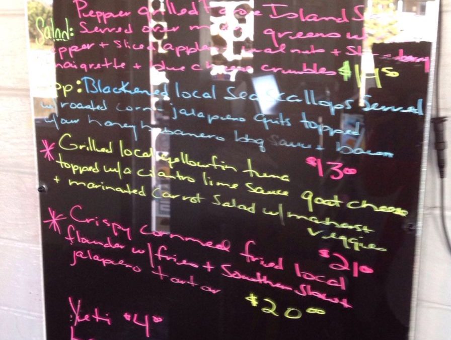 Dinner Specials 4/3/2019