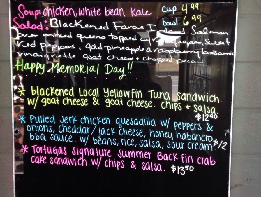 Lunch Specials 5/27/19