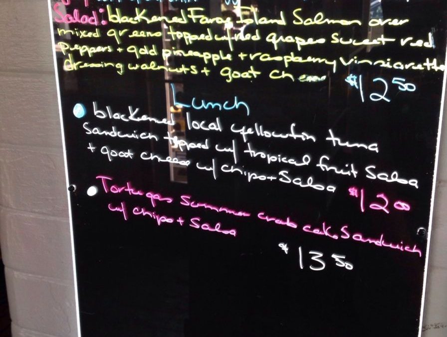 Lunch specials 7/29/19