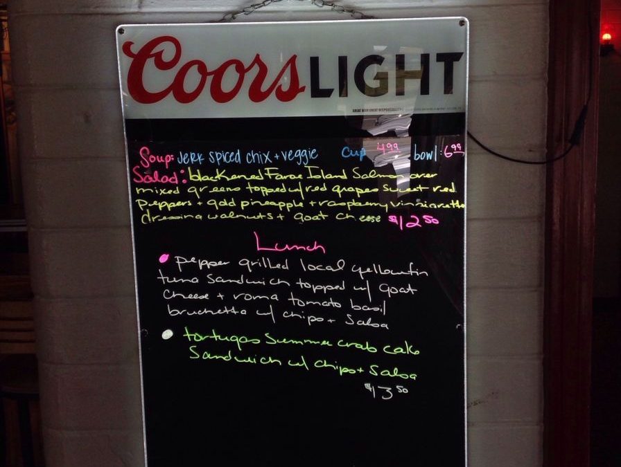 Lunch Specials 8/2/19