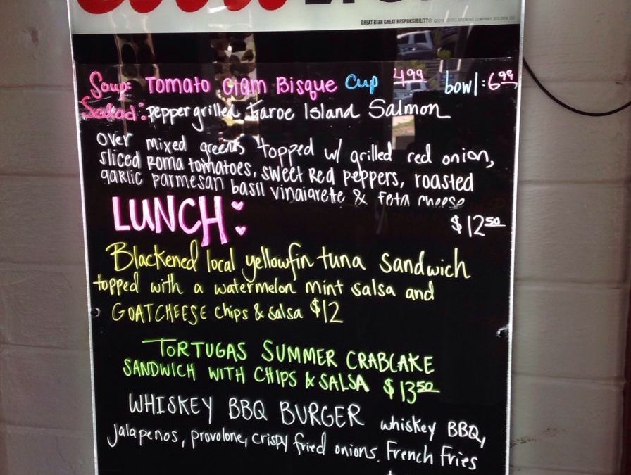 Lunch Specials 8/7/2019