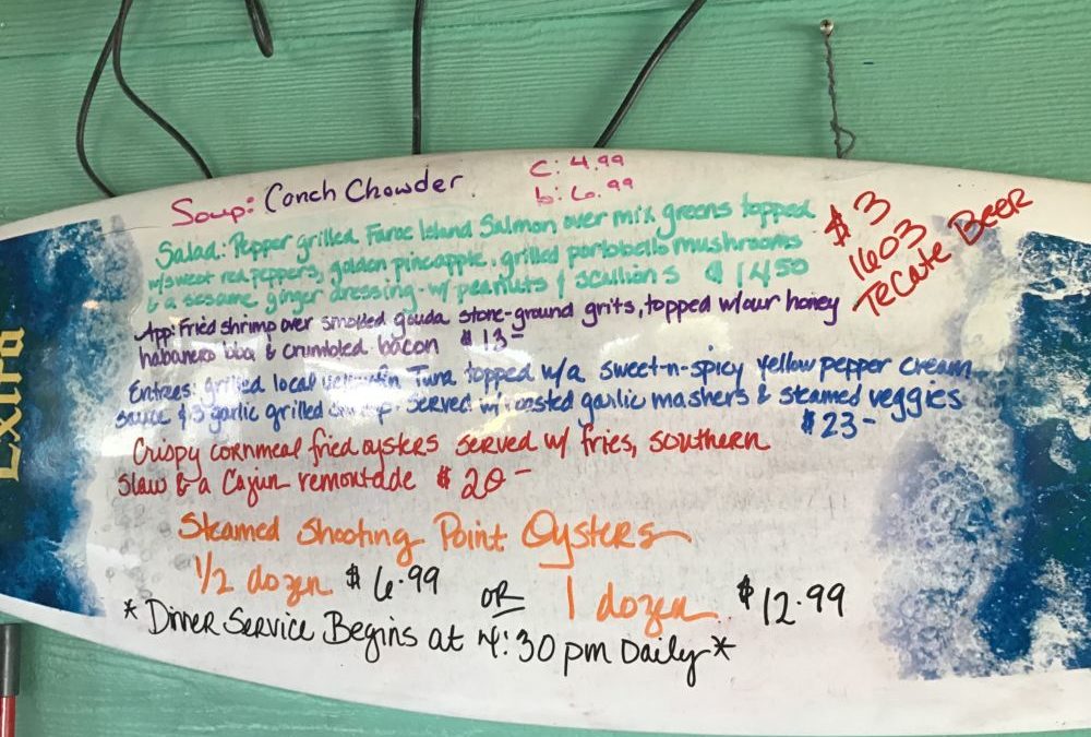 Dinner Specials 3/14/2020