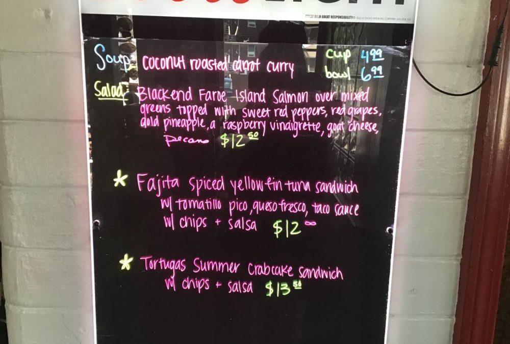 Lunch Specials 6/29/2020