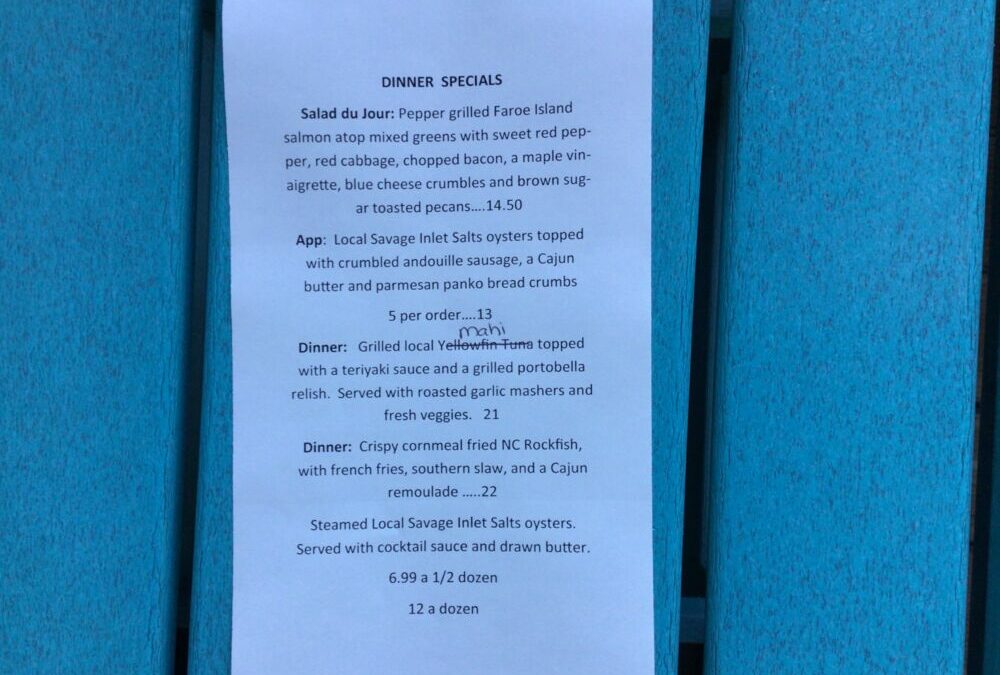 Specials 1/17/21
