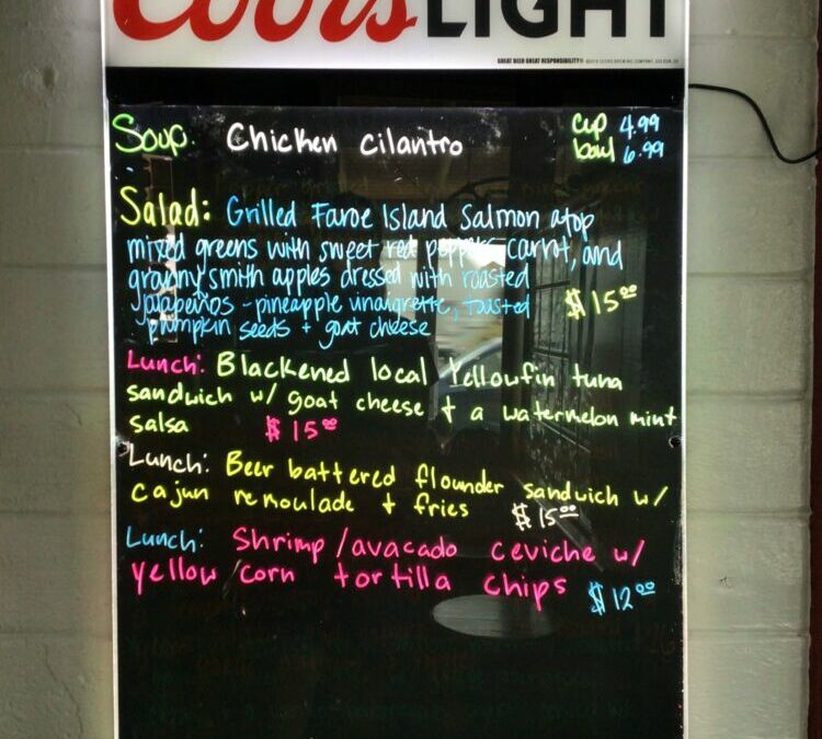 6/21 Lunch Specials