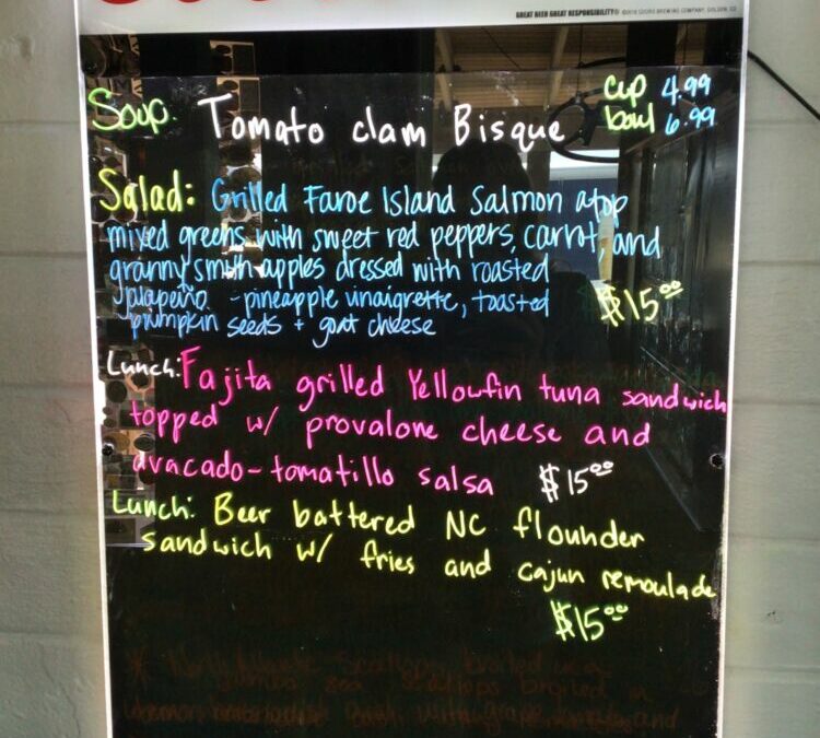 6/25 Lunch Specials