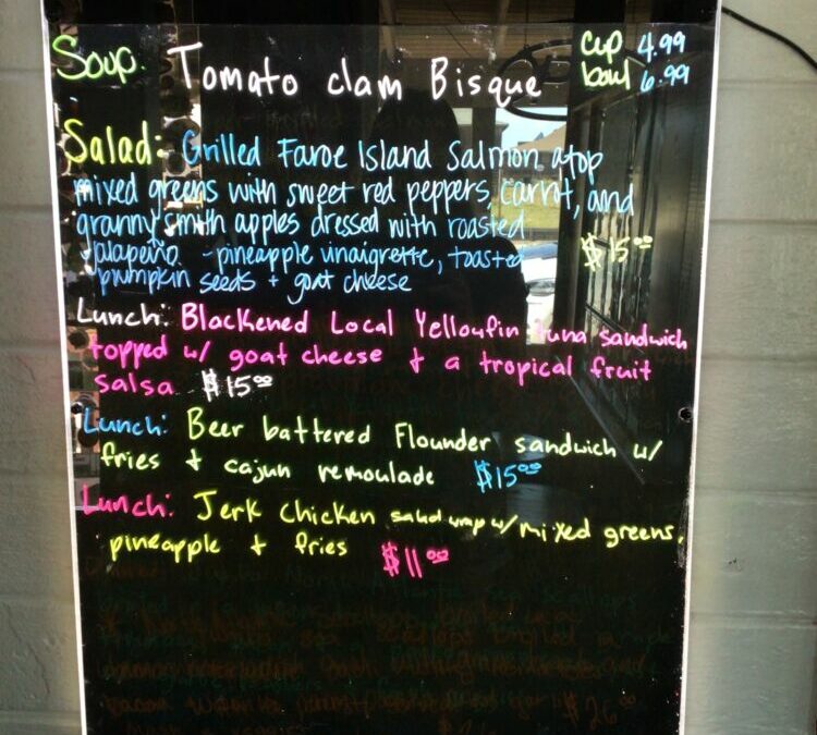 June 26/lunch specials