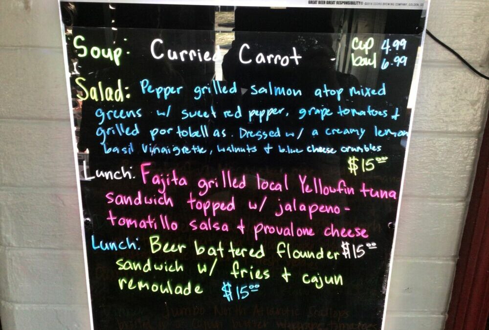 7/13 Lunch Specials