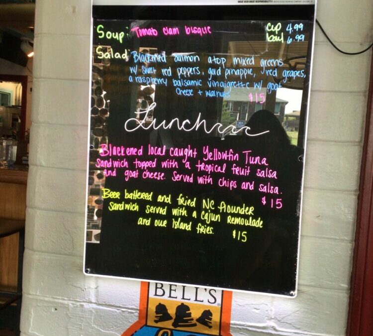 8/2 Lunch Specials