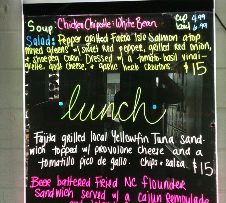 9/2 Lunch Specials