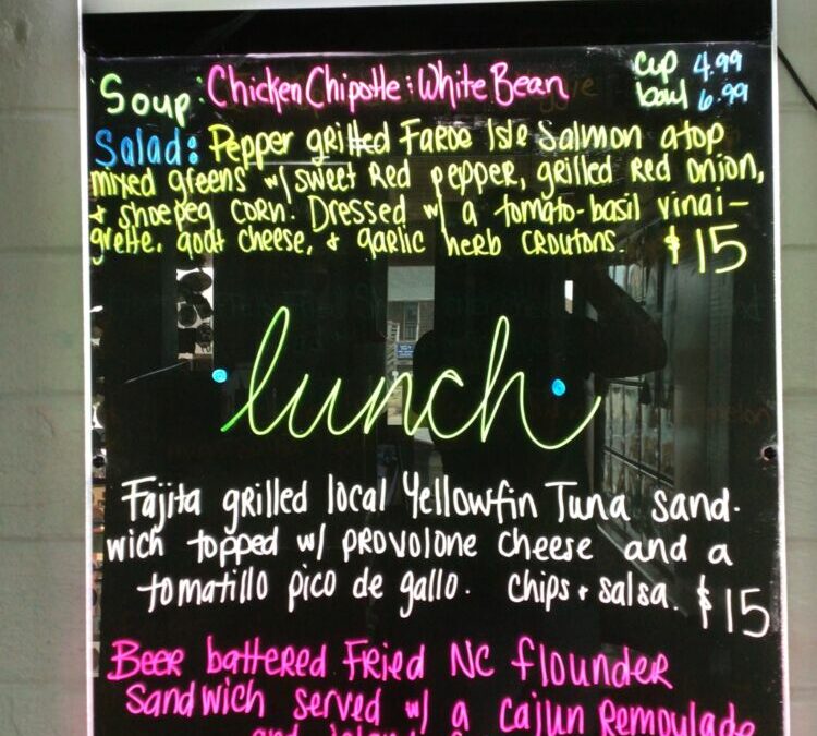 9/2 Lunch Specials
