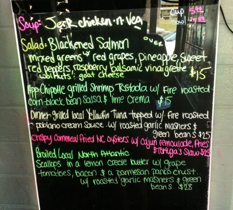 5/30 dinner specials